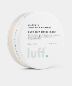 Детокс маска для боротьби з запаленнями та почервоніннями