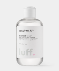 Тонер з гіалуроновою кислотою, колагеном і центелою для заспокоєння та відновлення гідробалансу