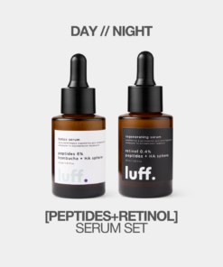 Cет сироваток для розрівнення зморшок PETIDES + RETINOL